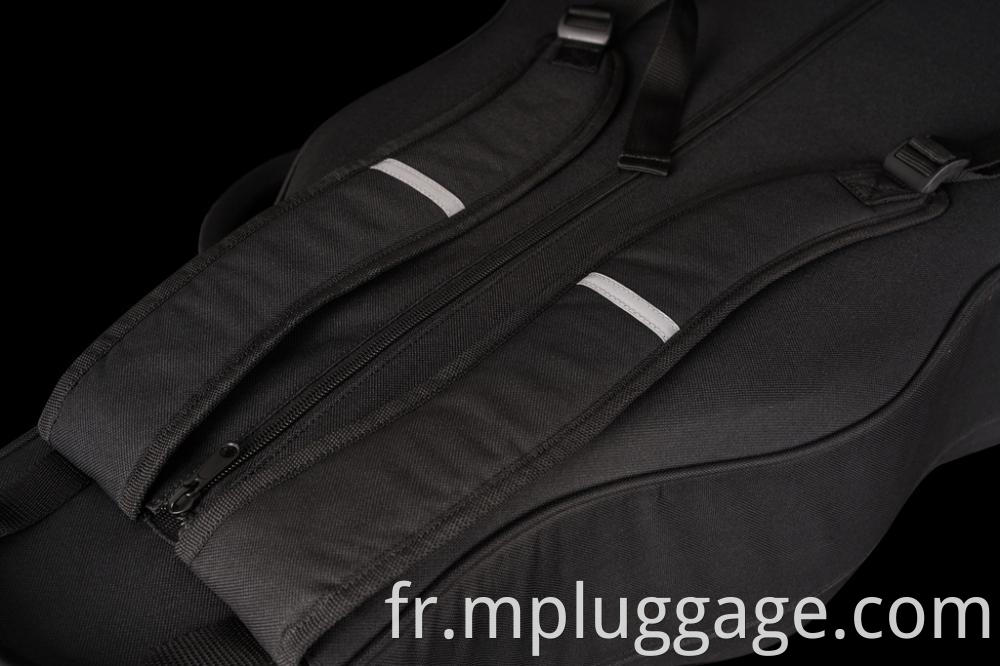 Simple Black Guitar Music Bag